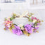 Flower garland headwear simulated flower vine flower crown vacation photography headwear - Korvel