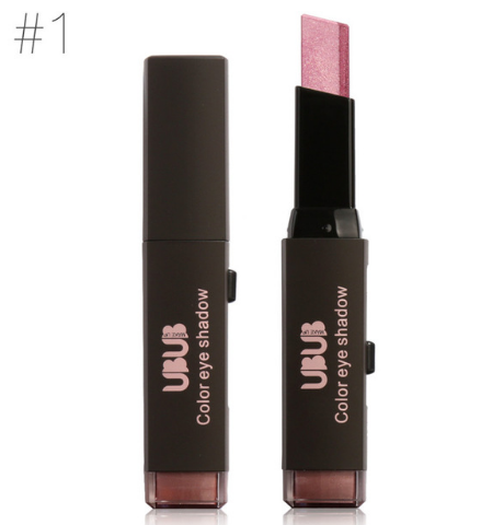 UBUB Double Color Stereo Gradient Velvet Shimmer Eyeshadow Stick