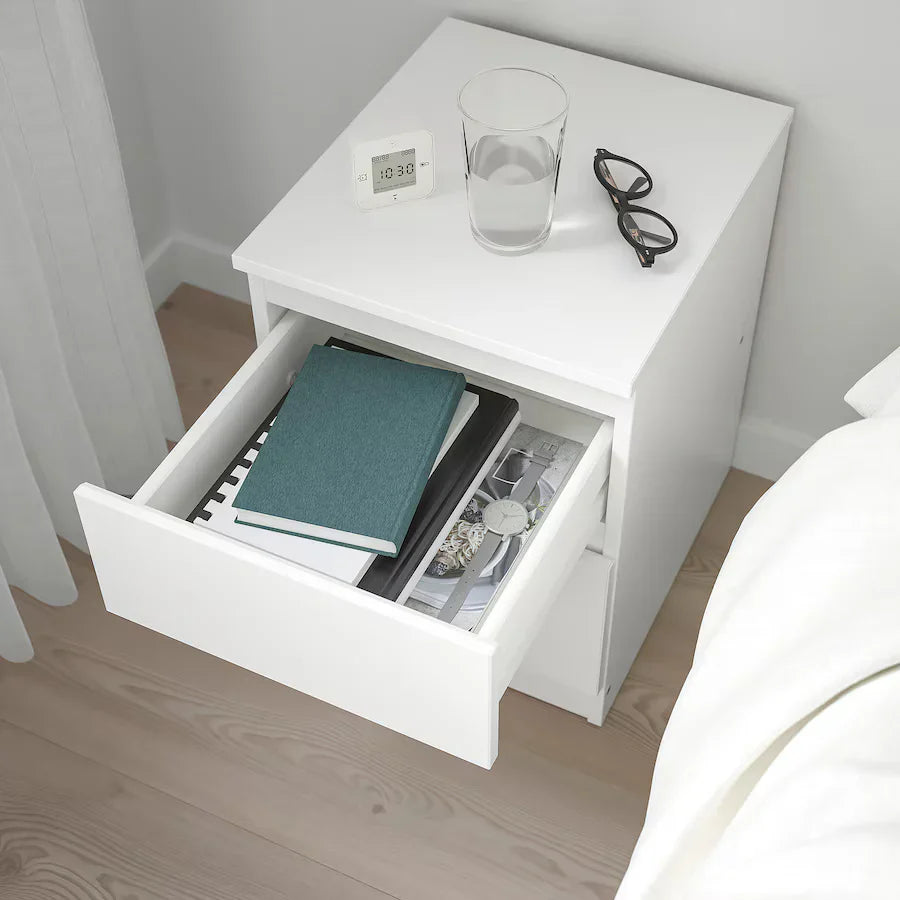 Table de chevet HideBox 2.0 - Design moderne avec rangement caché