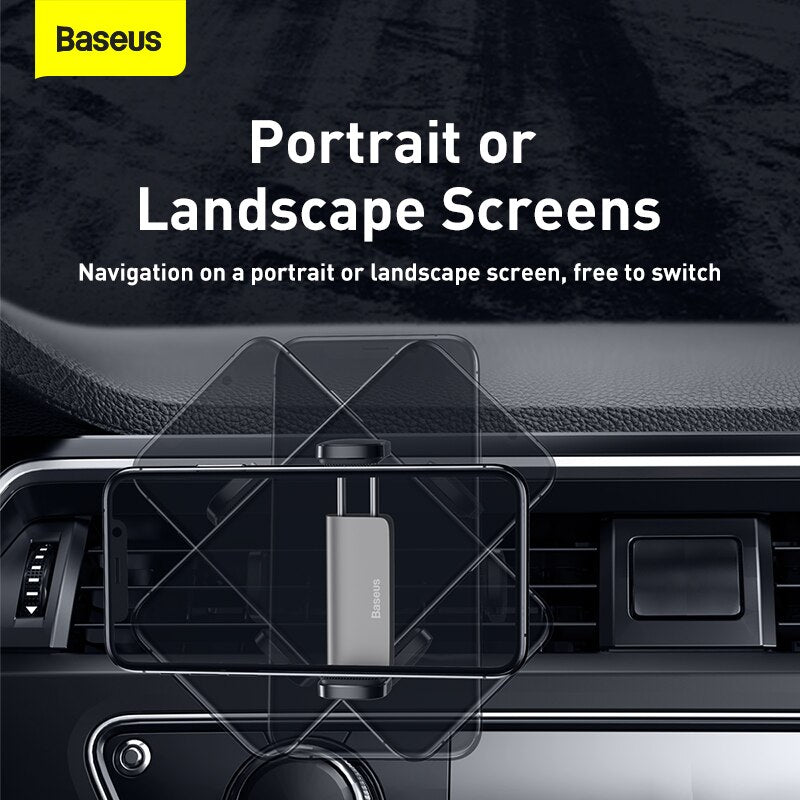 Support de téléphone pour voiture Baseus pour ventilation d'air