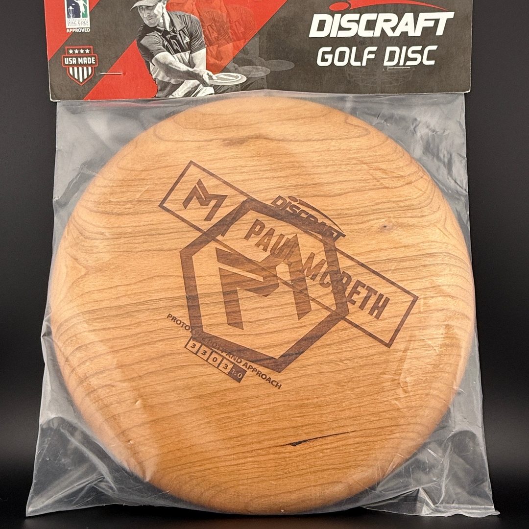 Prototype en bois Luna & Mini - McBeth X-Out - Cerisier #99/100