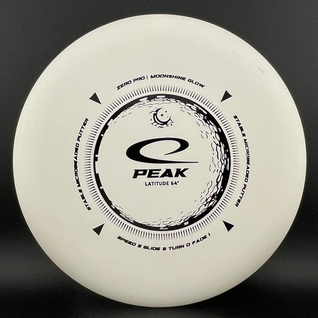 Putter de Disc Golf Zero Pro Moonshine Glow Peak