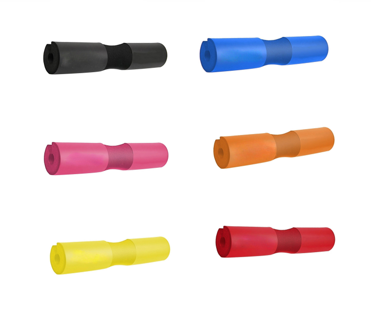 Strength Squat Pad, Comfortable Barbell Sponge for Hip, Squats and Lunges Orange barbell mat - Korvel