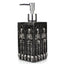 Creative home square bathroom hand sanitizer bottle decoration with a multi sided skull liquid bottle in the underground cave - Korvel