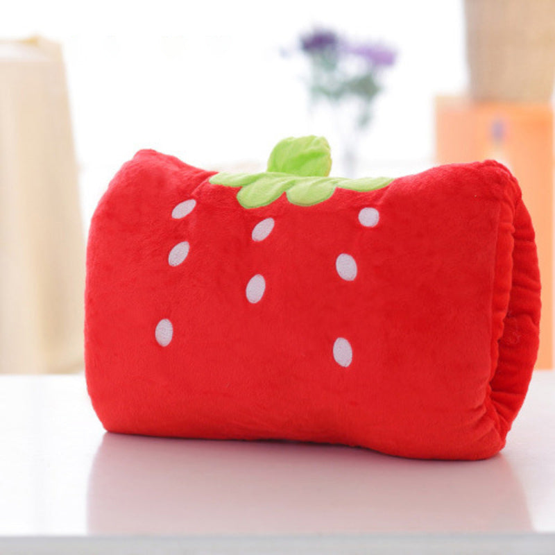 Animated Plush Nap Pillow & Hand Warmer for Kids
