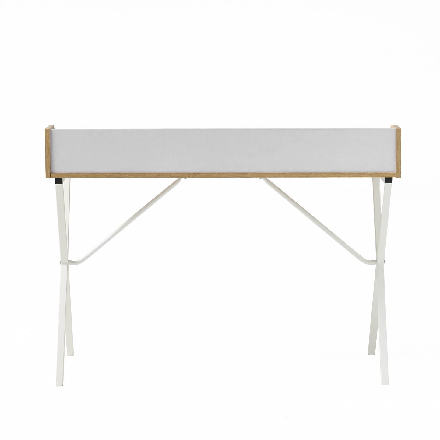 Elegant White Computer Desk for Modern Offices