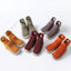 Autumn New Soft Sole Baby Walking Shoes Knitted Embroidered Baby Floor Socks Shoes Avocado Children's Socks - Korvel