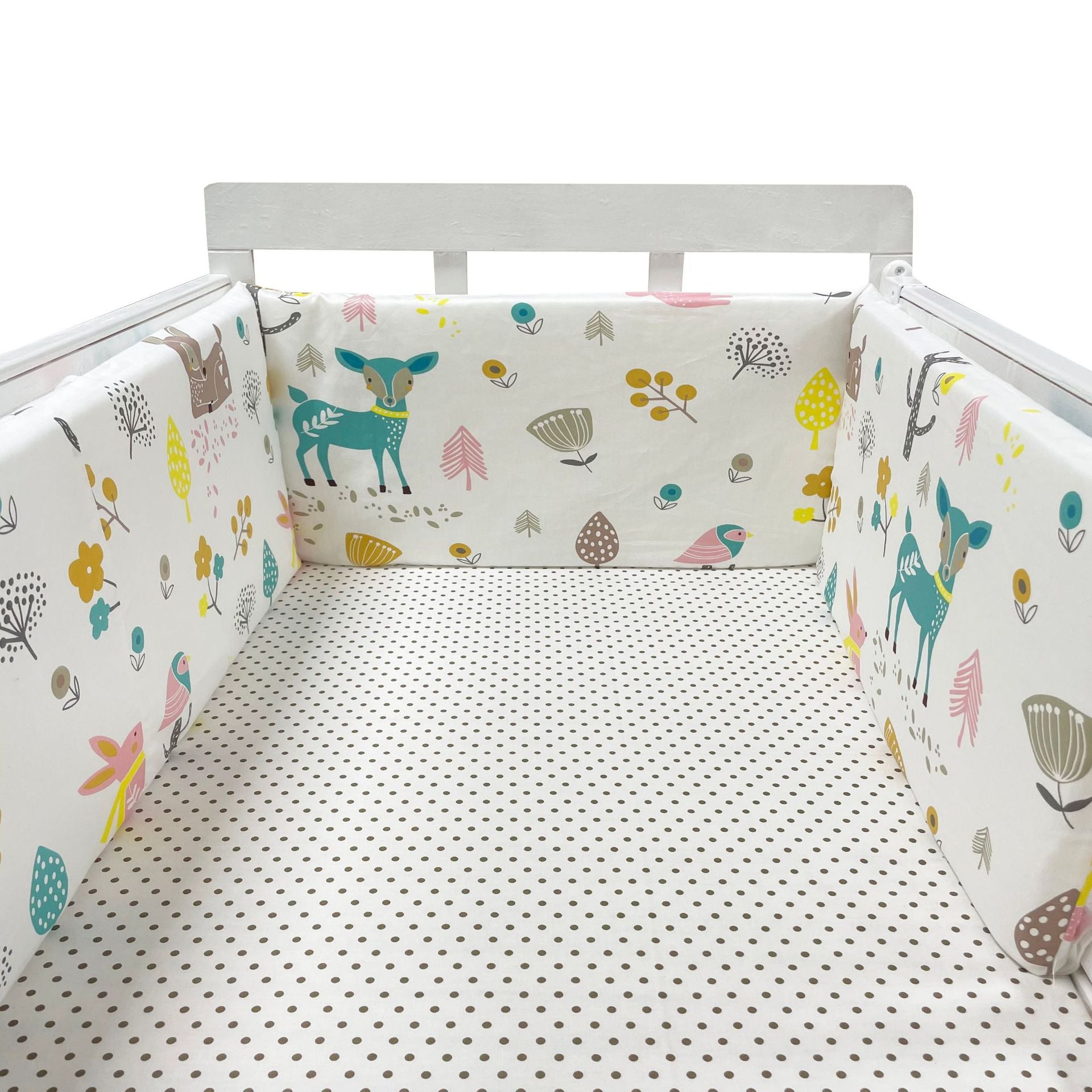 Baby Four Seasons Bed Fence Baby Children Anti fall Cotton Bed Fence Cotton Baby Bed Protective Fence - Korvel