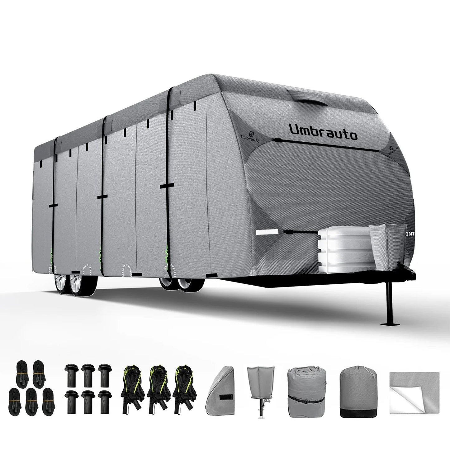 Cubierta impermeable para RV Umbrauto de 7 capas para remolques de viaje