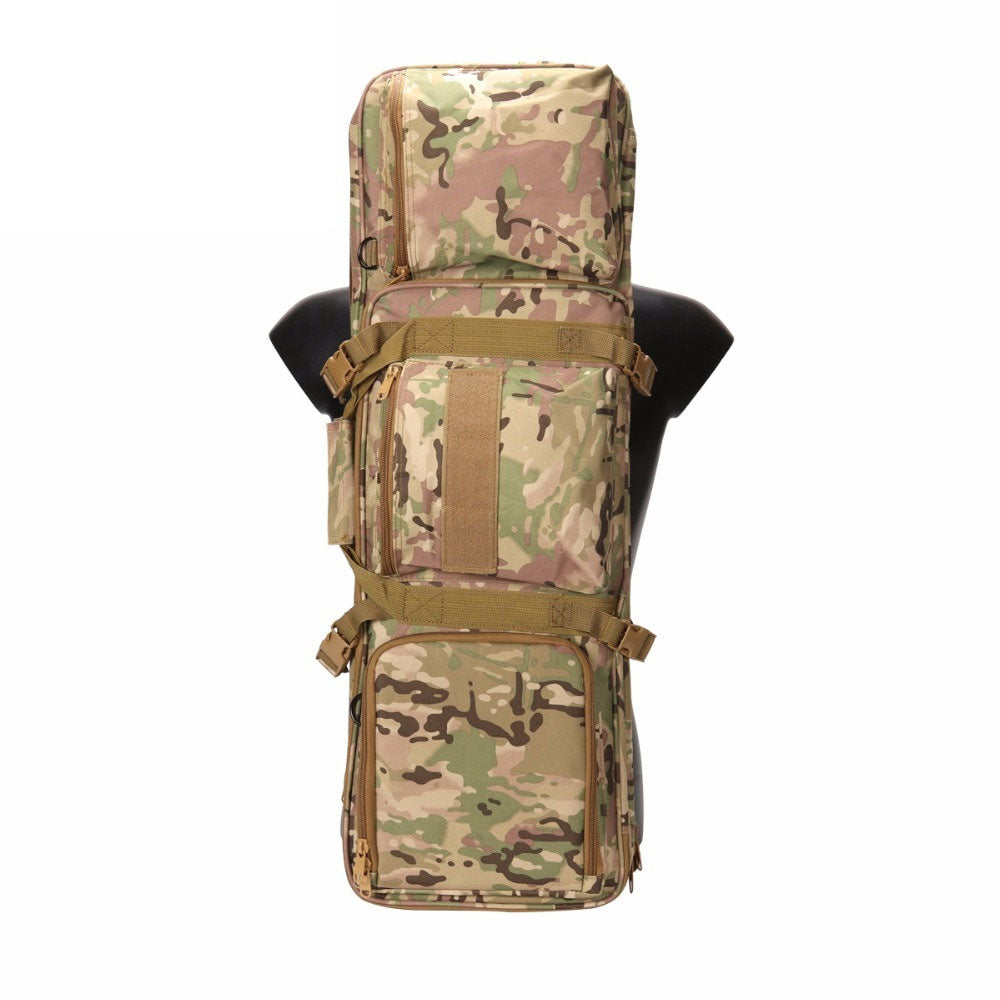85CM Tactical Heavy slip Carrying Dual Rifle Case Gun Bag for M4 Hunting Airsoft Military Shoulder Pouch Fishing Backpack - Korvel