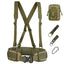 Multi Functional Quick Disassembly Tactical Belt Waist Cover Outdoor Training Cobra Belt Nylon Waist Belt Suit - Korvel