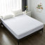 Waterproof Bed Linen with Elastic Bands Fitted Sheet Home Winter Solid Color Mattress Cover - Korvel