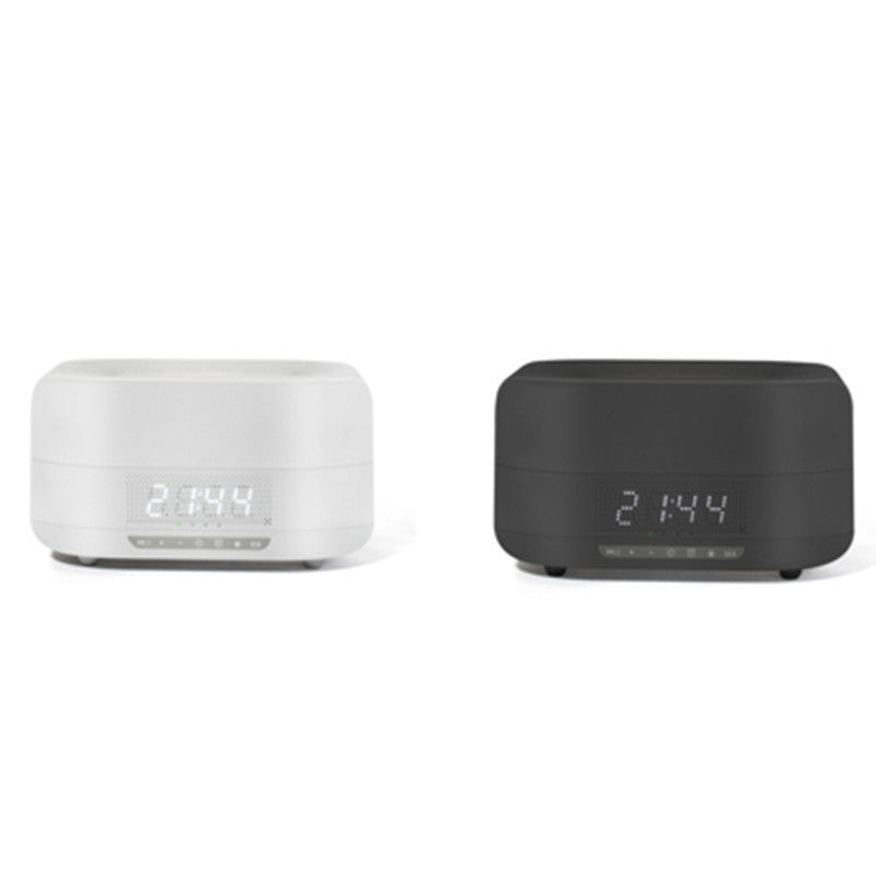 Difusor ultrasónico multifuncional con altavoz Bluetooth y reloj