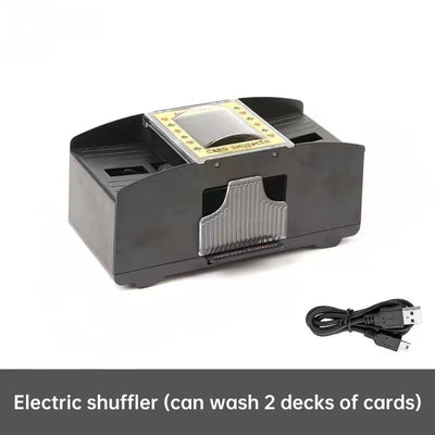 Silent ABS Card Shuffler for Poker and Board Games