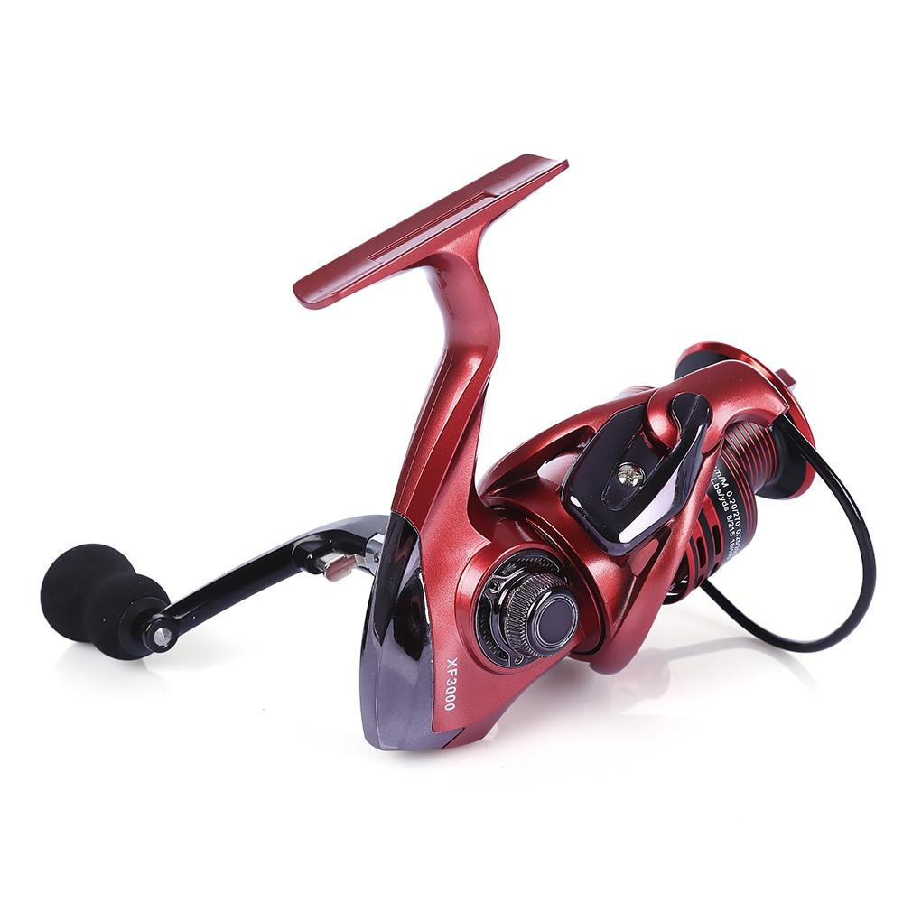 YUMOSHI Full Metal Spinning Fishing Reel with Aluminum Spool