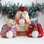 Forest Man Gift Bag Christmas Linen Cartoon Decoration Faceless Elderly Gift Bag Gift Bag Candy Bag - Korvel