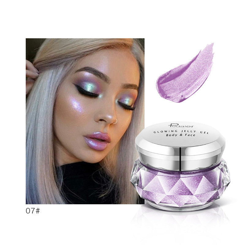 Illuminateur en Gel Pudaier et Fard à Paupières Sirène