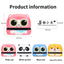 Kindergarten Kids Cartoon Personalized Photosensitive Pet Owl Pastel Name Seal Clothes Flash Foam Self Ink Toy Stamp - Korvel