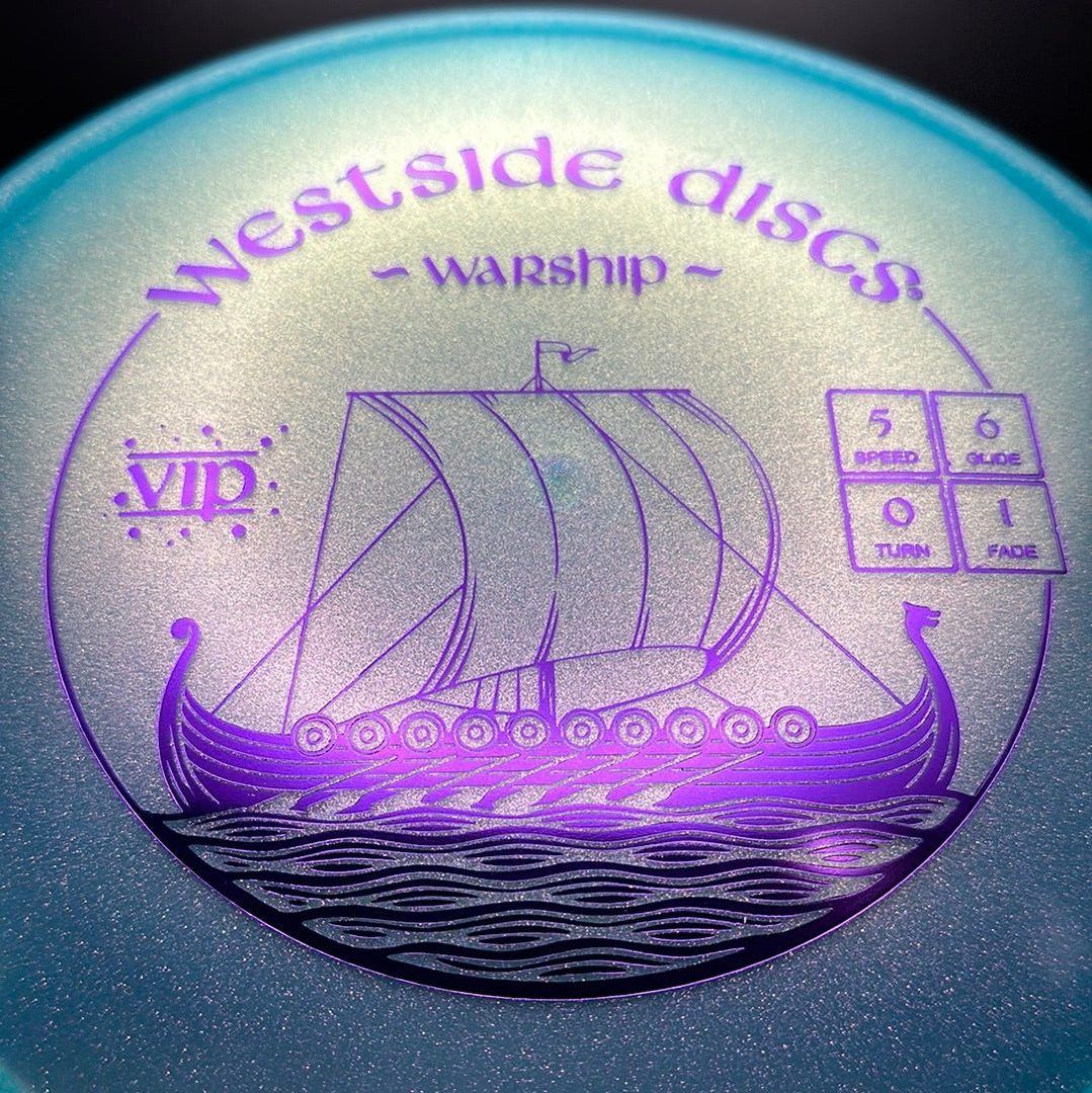 VIP Glimmer Warship Disc Golf Disc