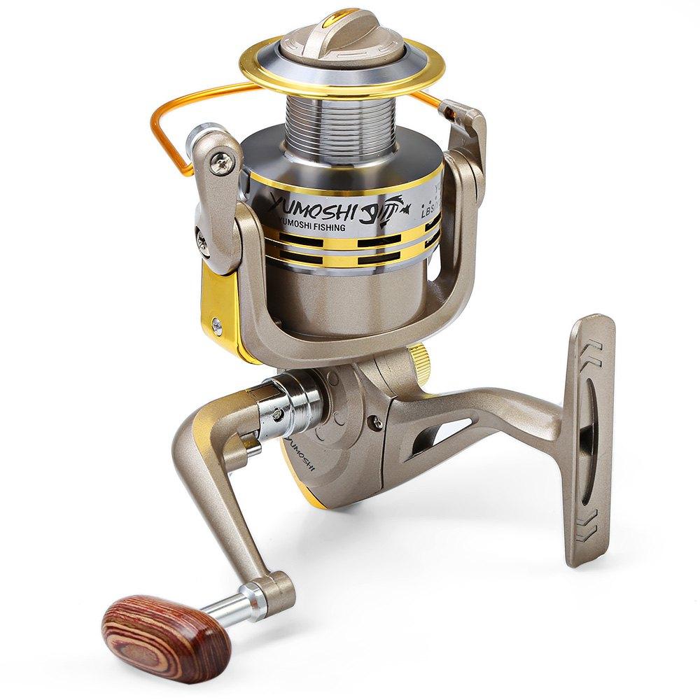 YUMOSHI 8 BB Fish ratio 5.1:1 1000-7000 Series Spinning Fishing Reel Crank Handle Carp Steering - Korvel