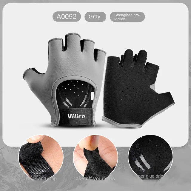 Gants de Yoga Fitness à Doigts Mixtes Premium