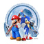 Sonic Mario Cartoon Wall Stickers for Kids' Rooms