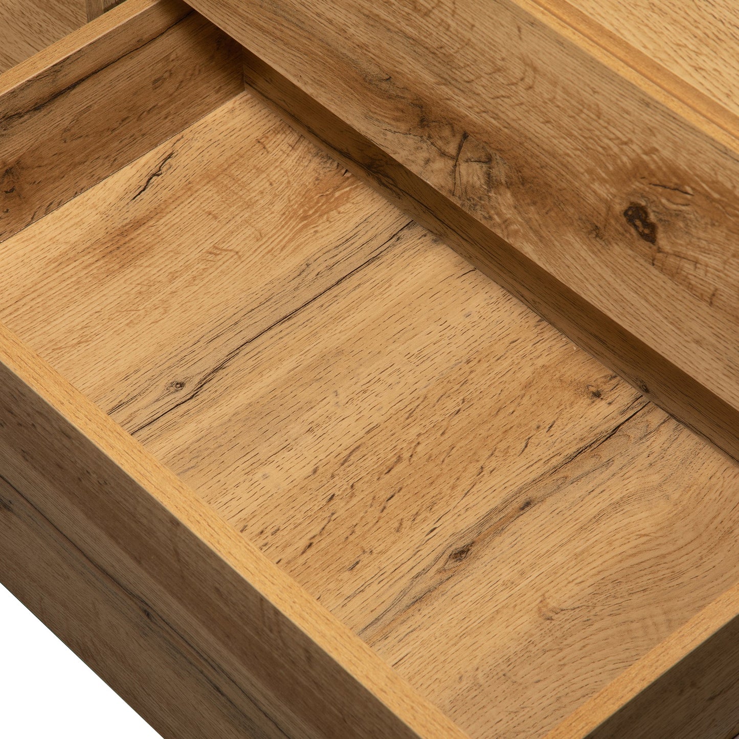 Modern TV Stand for 80'' TV with Double Storage Space - Korvel
