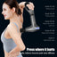 4 Massage Silicone Head Powerful Fascial Gun Portable Vibration Deep Tissue Percussion Muscle Back Massage Gun For Women - Korvel