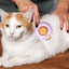Peigne auto-nettoyant en acier inoxydable pour chiens