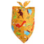 Bandana pour chien en coton premium style fruit