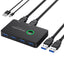 USB 3.0 4-Port Switcher Adapter for Computer Peripherals
