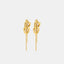Titanium Steel Chain Shape Earrings - Korvel