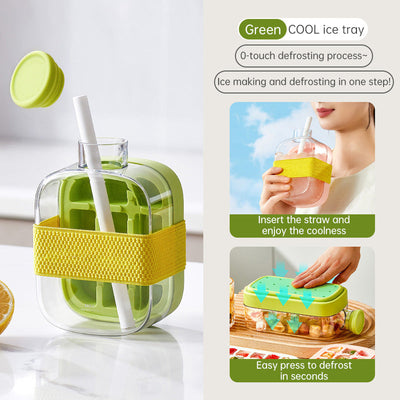 Ice - covered tray; freezer - overflow prevention ice tray - Korvel