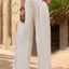 Tied Wide Leg Pants - Korvel