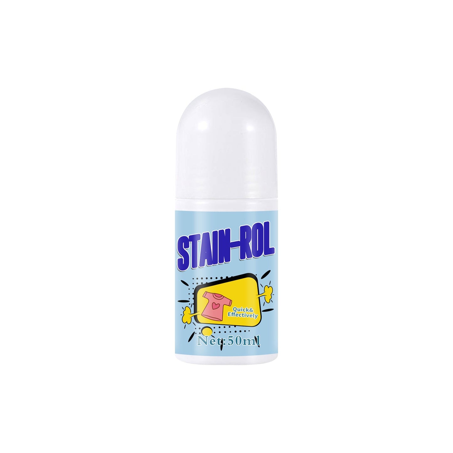 JUE FISH Stain-Rol, White Coffee Stains For Scouring Agent Degreasing Make-Up Stain - Korvel