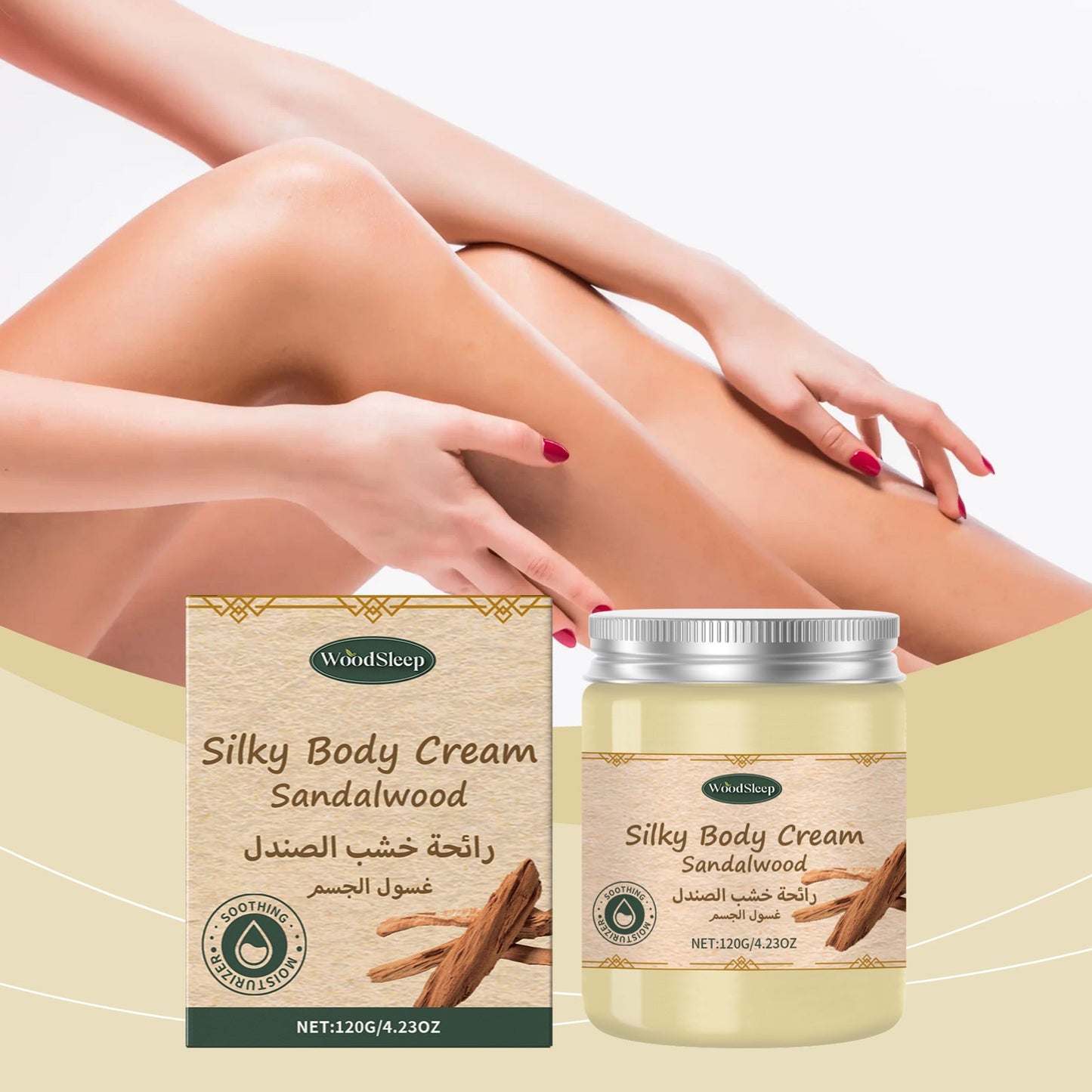 Sandalwood Moisturizing Moisturizer Sandalwood Extract Hydrates And Moisturizes Tender Skin - Korvel