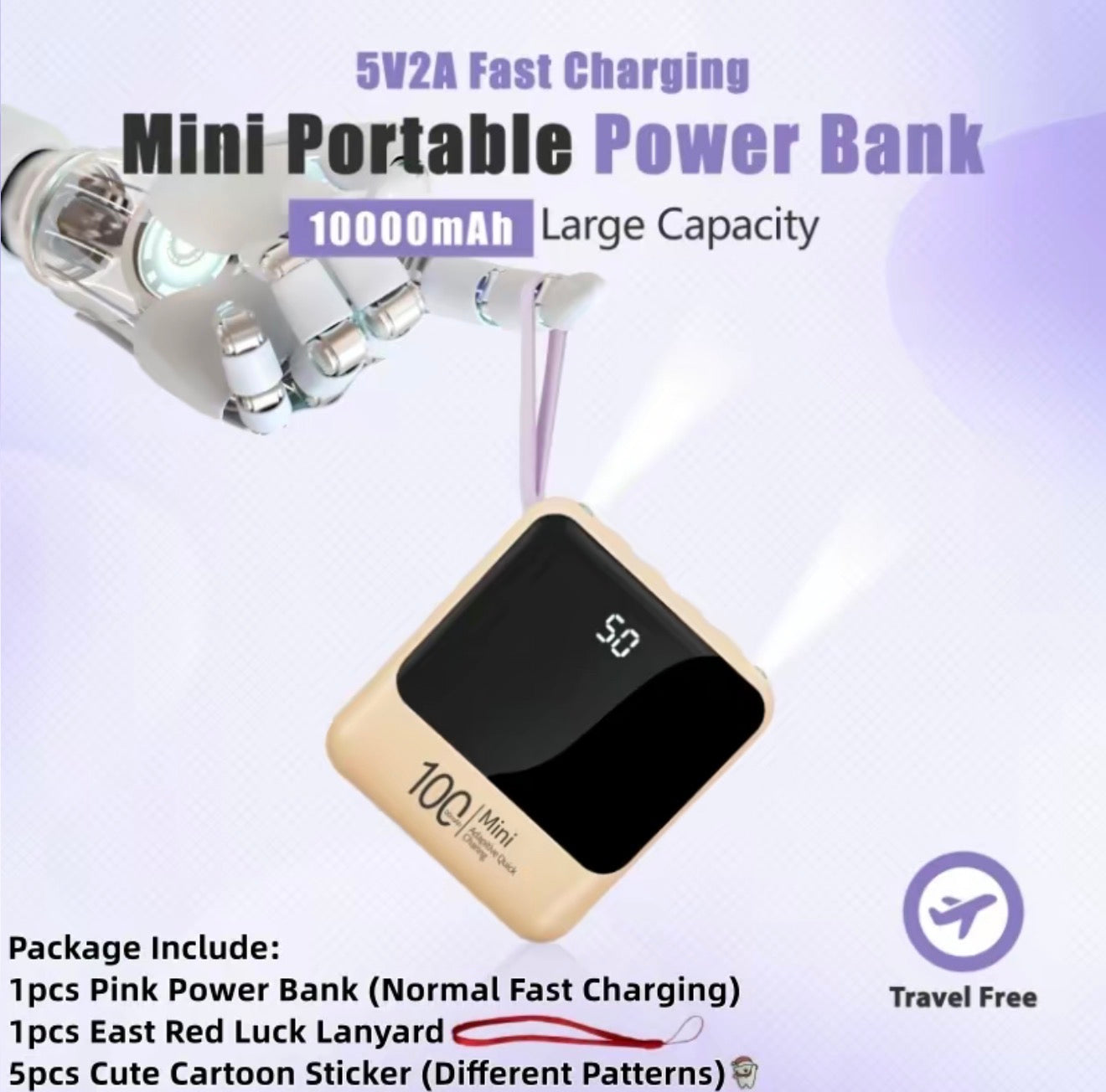 SnapVolt Mini Bank - Portable Power Solution