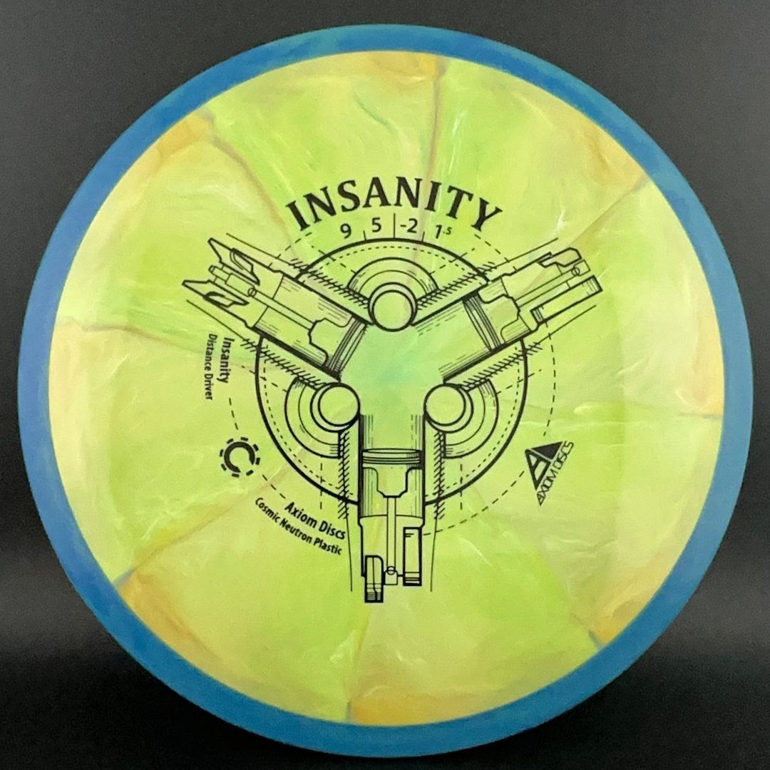 Cosmic Neutron Insanity Disc Golf Driver
