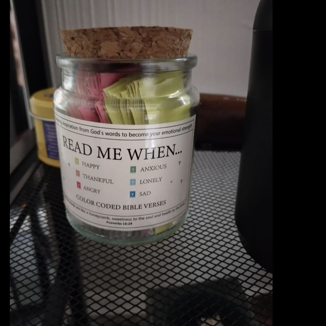 Bible Verses in a Jar - Inspirational Christian Gifts