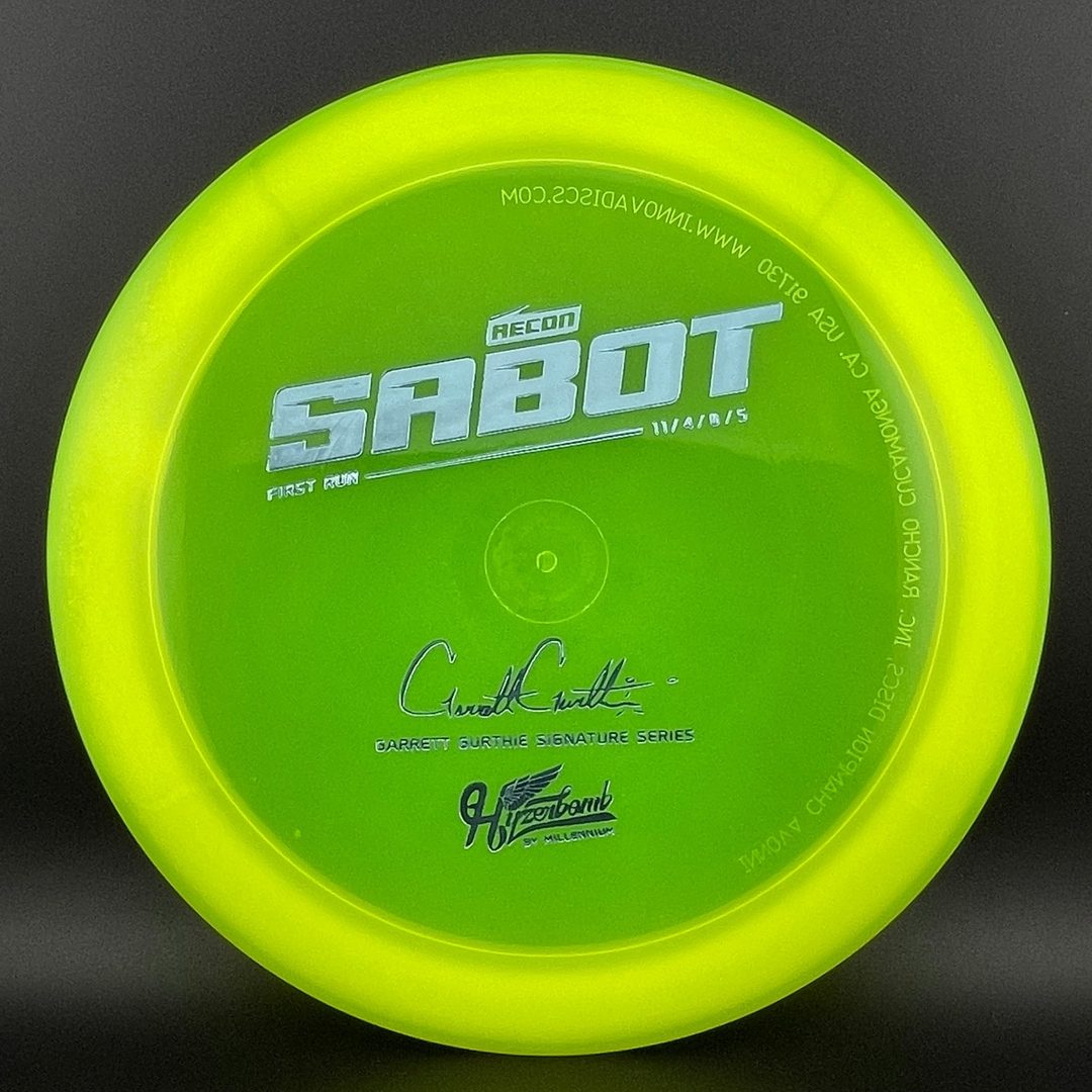 Recon Sabot - First Run - Garrett Gurthie Signature Edition