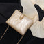 Sac de Soirée en Acrylique Blanc Perle de Luxe pour Femmes