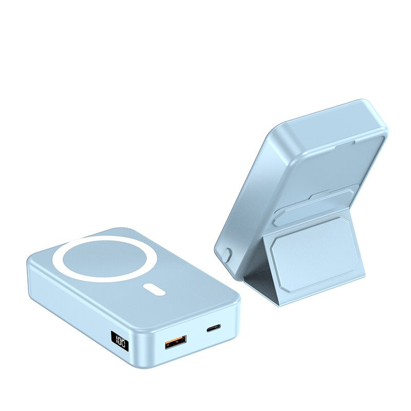 Banco de energía inalámbrico portátil de 10000mAh con logo personalizado