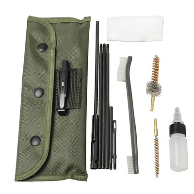 Premium Airsoft M4 M16 Rifle Cleaning Kit - 10 Pieces