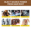 Black Hair Spray, Nourishes Black Hair And Covers White Hair Soft Natural Glossy Hair Spray - Korvel
