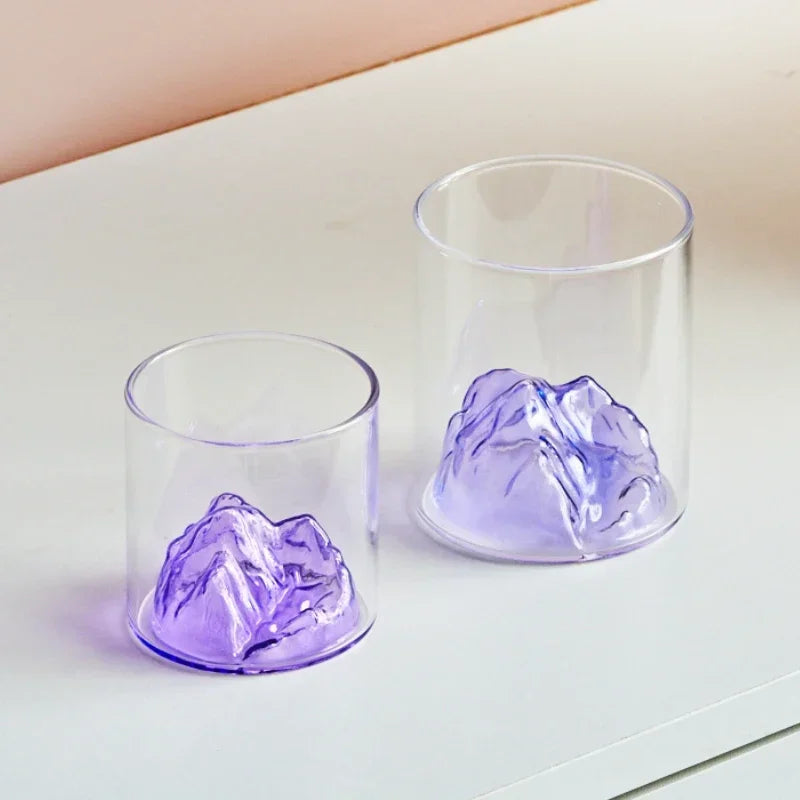Tasse à café et à thé en verre borosilicate élégant