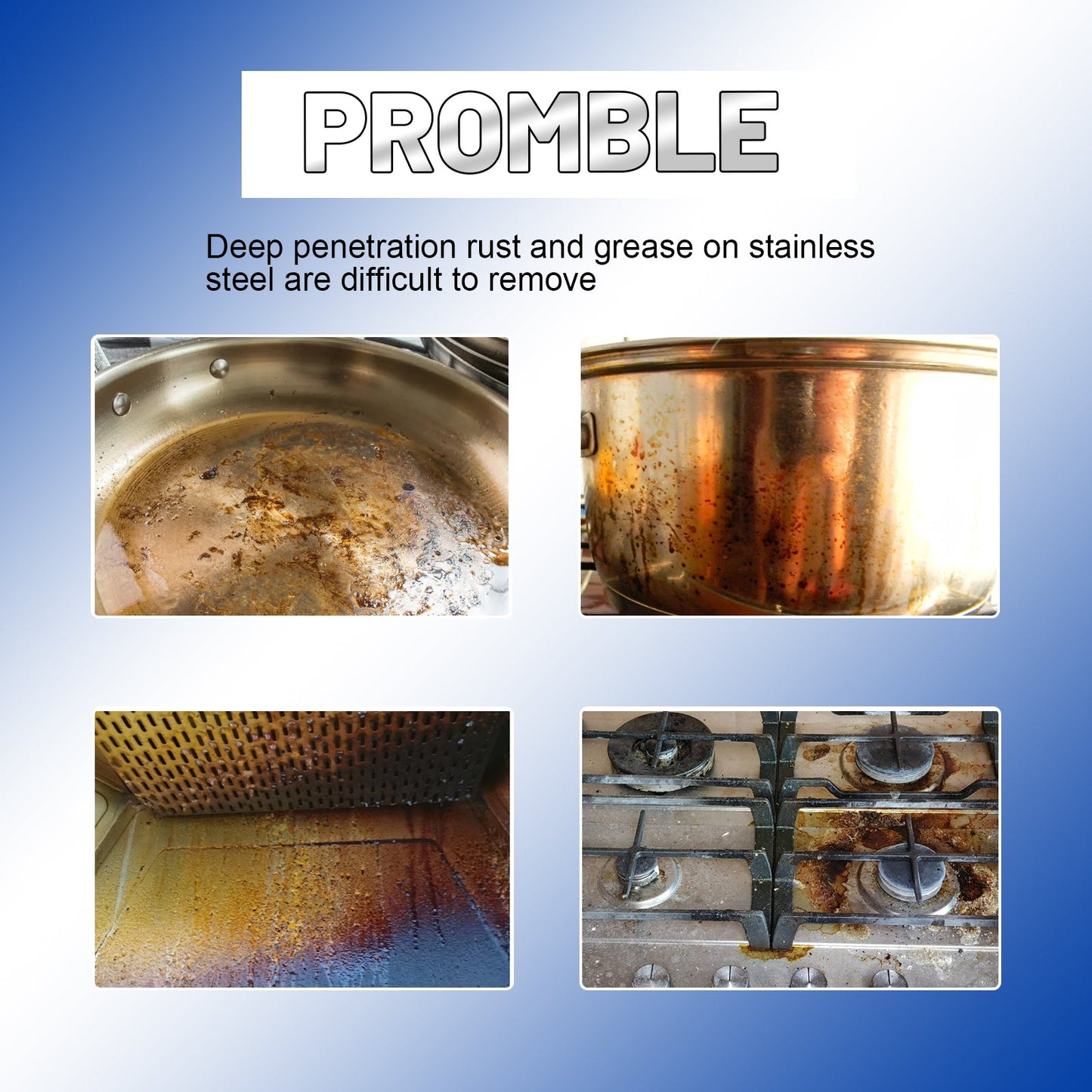 Stainless Steel Cleaning Paste Kitchen Utensils Multi-Purpose Decontaminating Refurbished Polished Rust Removal Household Cleaning Tool - Korvel
