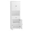 Elegant Tall Bathroom Cabinet with Ample Storage Space