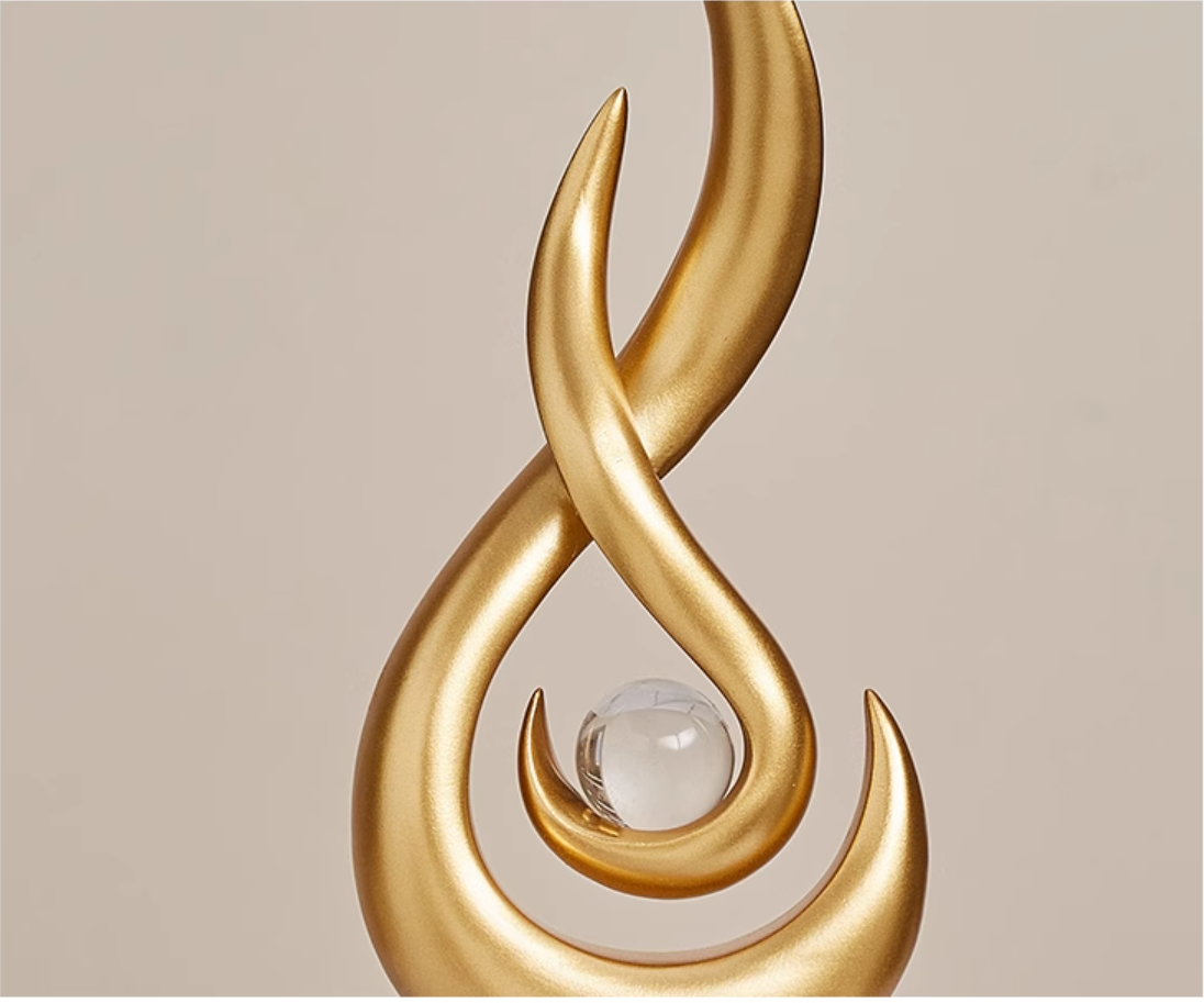 Wine cabinet decorations, light luxury, high-end, popular living room, porch, TV cabinet, office home accessories - Korvel