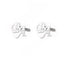 Custom French Cufflinks with English Letters