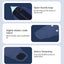 EMS Smart Tendon Sheath Hand Heating Wristband with Hot Compress and Massage Function - Korvel